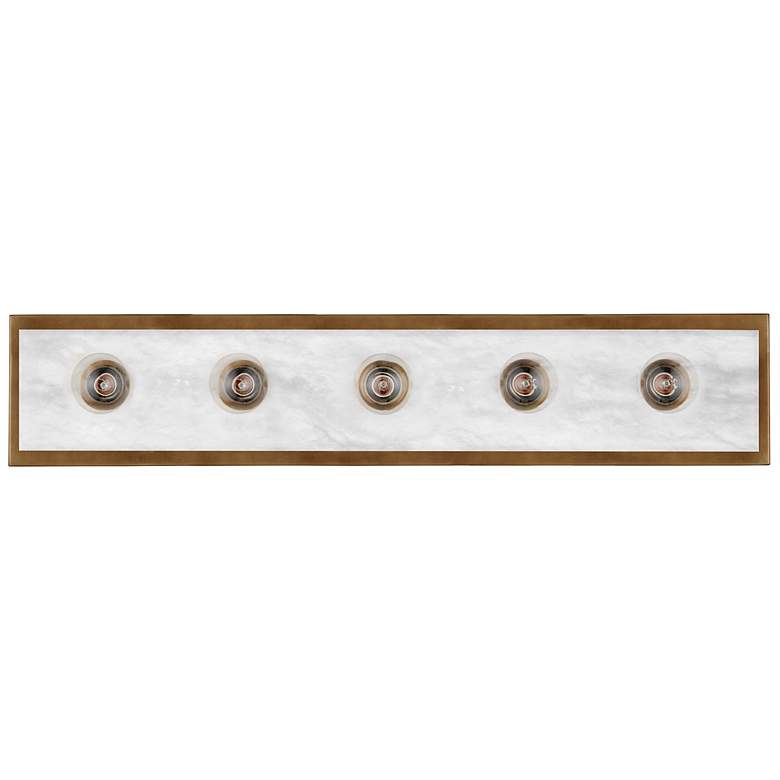Image 3 Currey & Company Berdine Large Brass 5-Light Wall Sconce more views