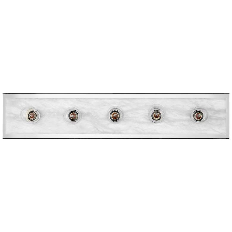 Image 4 Currey & Company Berdine Large Nickel 5-Light Wall Sconce more views