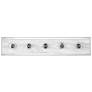 4_Currey & Company Berdine Large Nickel 5-Light Wall Sconce more views
