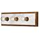 Currey & Company Berdine Medium Brass 3-Light Wall Sconce