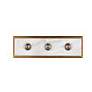 3_Currey & Company Berdine Medium Brass 3-Light Wall Sconce more views