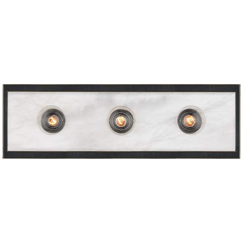 Image 1 Currey & Company Berdine Medium Bronze 3-Light Wall Sconce