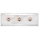 Currey & Company Berdine Medium Nickel Bath 3-Light Wall Sconce