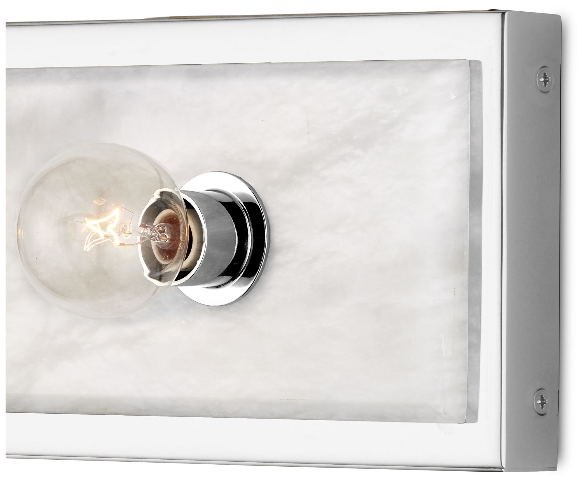 Image 2 Currey & Company Berdine Medium Nickel Bath 3-Light Wall Sconce more views