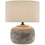 Currey &amp; Company Beton 20"H Antique Earth Concrete Table Lamp