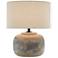 Currey & Company Beton 20"H Antique Earth Concrete Table Lamp