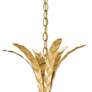 Thumbnail4 of Currey & Company Bette 33" 6-Light Grecian Gold Leaf Chandelier more views