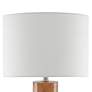 Currey &amp; Company Birdseye Maple Veneer Column Table Lamp