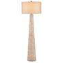 1_Currey & Company Birdsong White-Washed Rope Floor Lamp