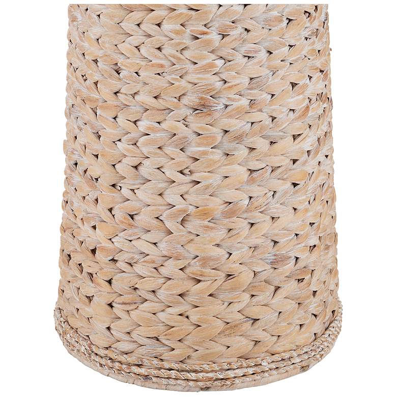 Image 4 Currey & Company Birdsong White-Washed Rope Floor Lamp more views