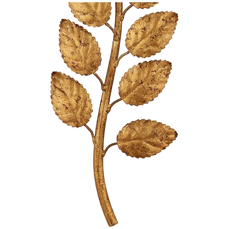 Image 3 Currey & Company Birdwood Gold 2-Light Wall Sconce more views