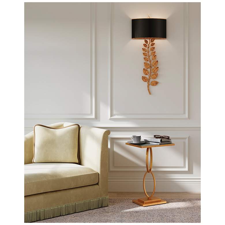 Image 6 Currey & Company Birdwood Gold 2-Light Wall Sconce more views