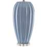 4_Currey & Company Bluestar 33" Cornflower Blue Porcelain Table Lamp more views