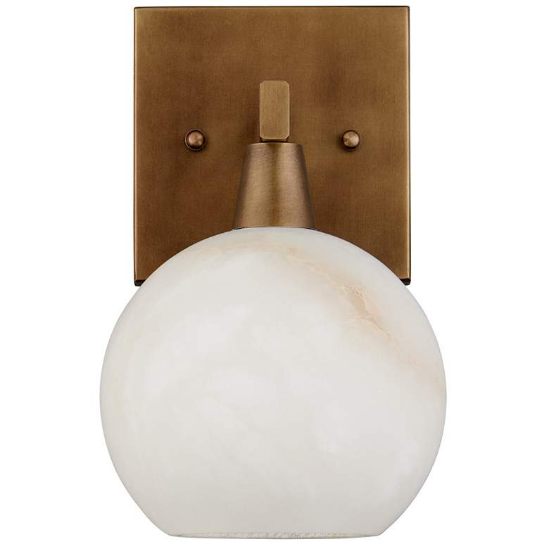 Image 4 Currey & Company Bombelles 1-Light Brass Bath Wall Sconce more views