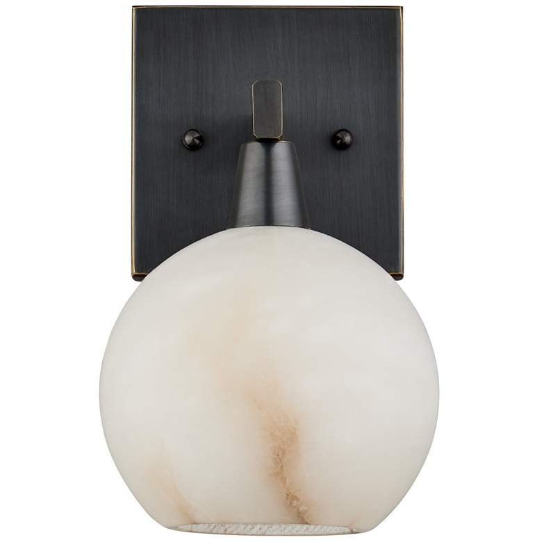 Image 4 Currey & Company Bombelles 1-Light Bronze Bath Wall Sconce more views