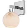 1_Currey & Company Bombelles 1-Light Nickel Bath Wall Sconce