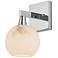 Currey & Company Bombelles 1-Light Nickel Bath Wall Sconce