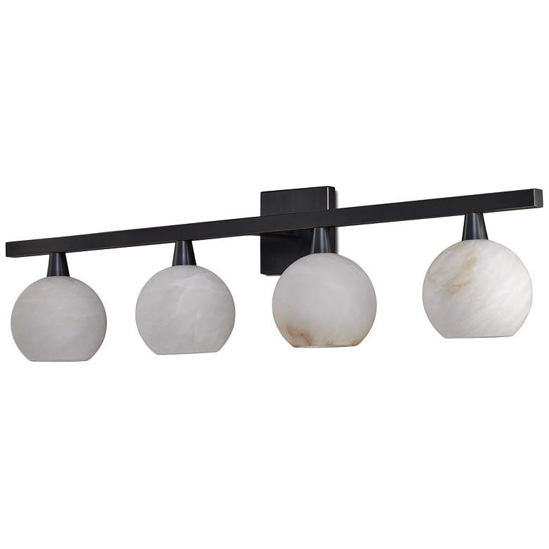 Image 6 Currey & Company Bombelles 4-Light Bronze Bath Bar more views