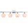 Currey & Company Bombelles 4-Light Nickel Bath Bar