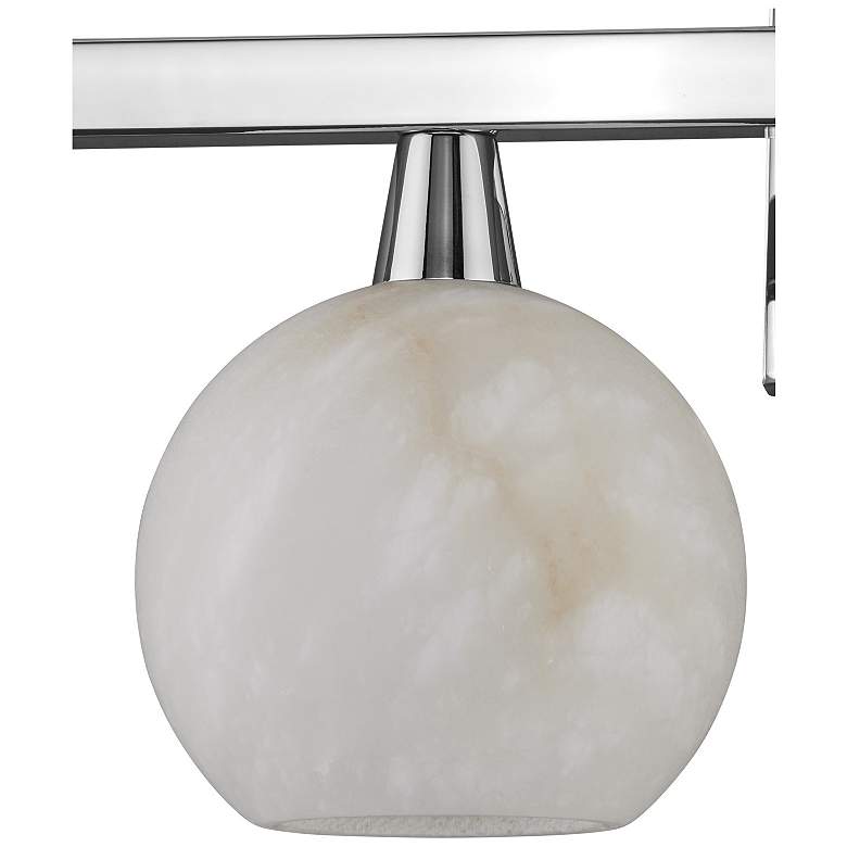 Image 2 Currey & Company Bombelles 4-Light Nickel Bath Bar more views