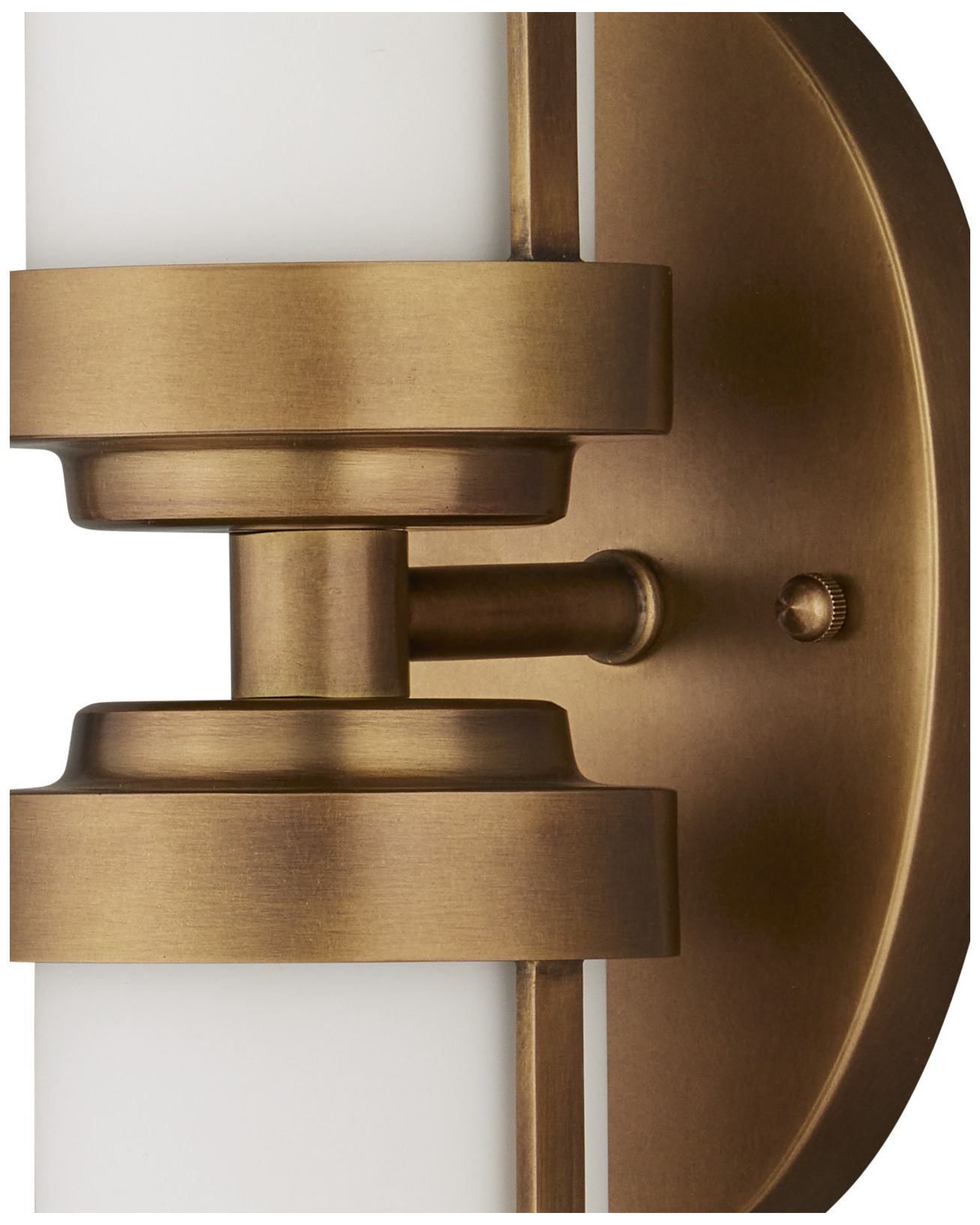 Image 2 Currey & Company Bowland 2-Light Brass Bath Wall Sconce more views