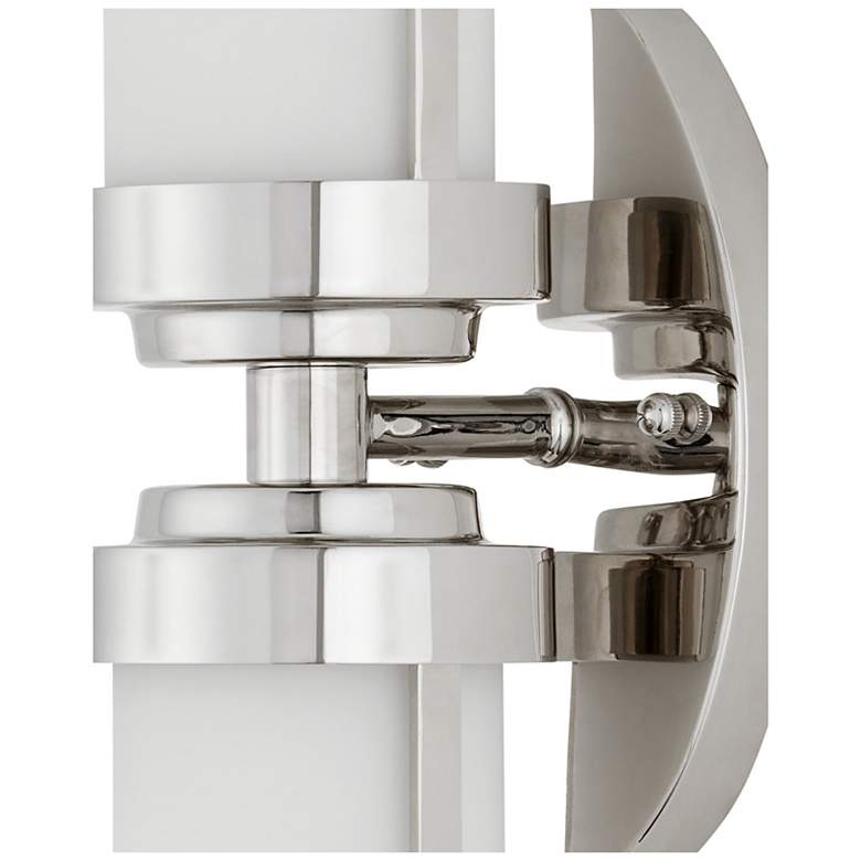 Image 2 Currey & Company Bowland 2-Light Nickel Bath Wall Sconce more views