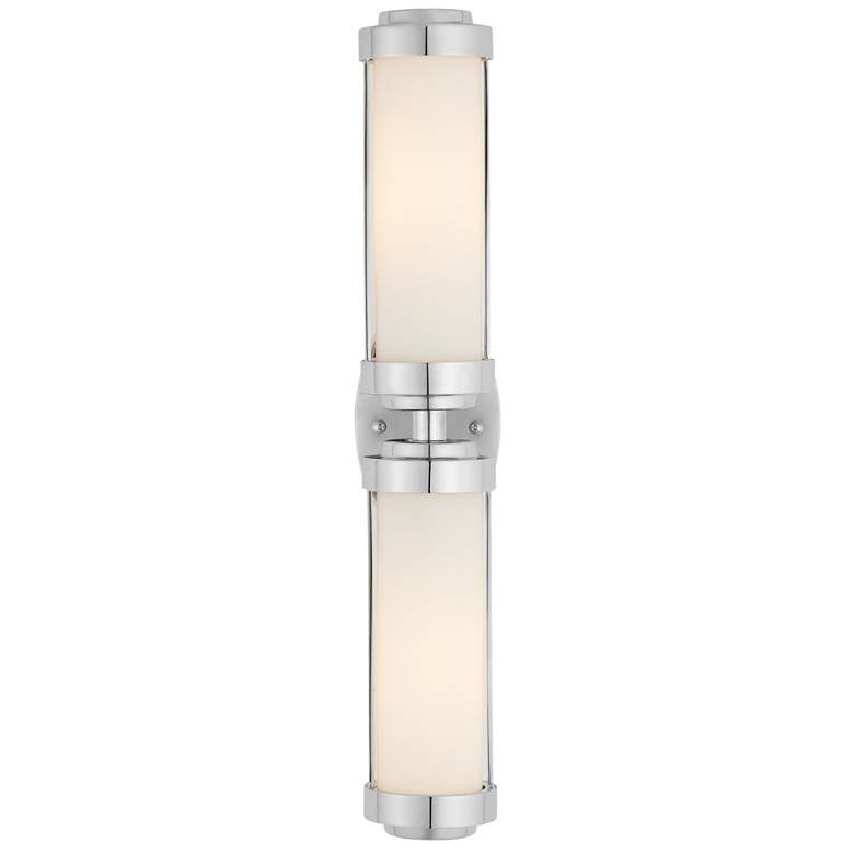 Image 3 Currey & Company Bowland 2-Light Nickel Bath Wall Sconce more views