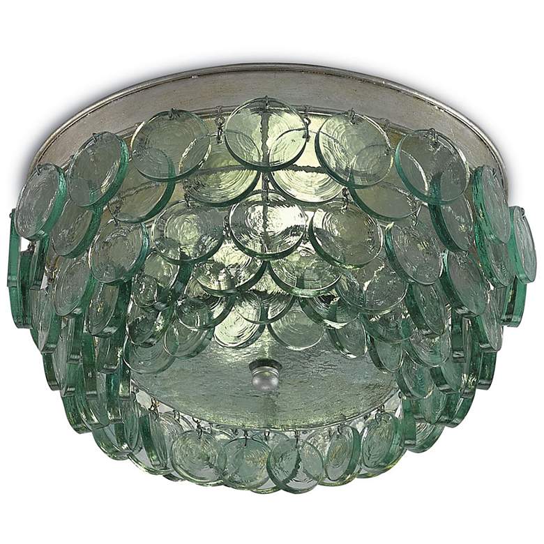 Image 2 Currey and Company Braithwell 16" Wide Flush Mount Ceiling Light more views