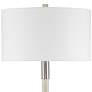 Currey and Company Bravo Gray Salt and Pewter Floor Lamp