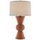 Currey and Company Brigade Speckled Terracotta Table Lamp