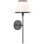 Currey &amp; Company Brimsley 19"H Oil Rubbed Bronze Opal Wall Sconce