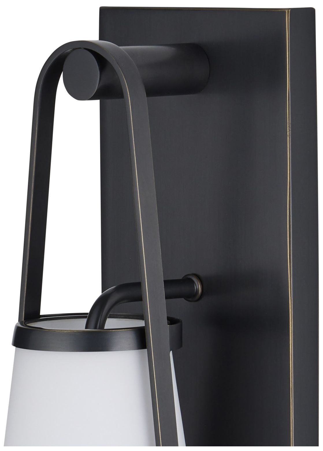 Image 2 Currey & Company Brompton 1-Light Bronze Bath Wall Sconce more views