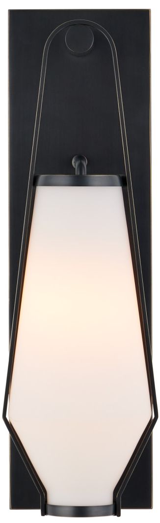 Image 3 Currey & Company Brompton 1-Light Bronze Bath Wall Sconce more views