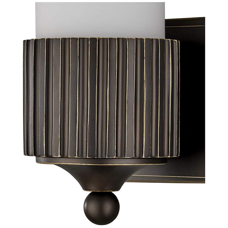 Image 2 Currey & Company Bryce 1-Light Black Bath Wall Sconce more views