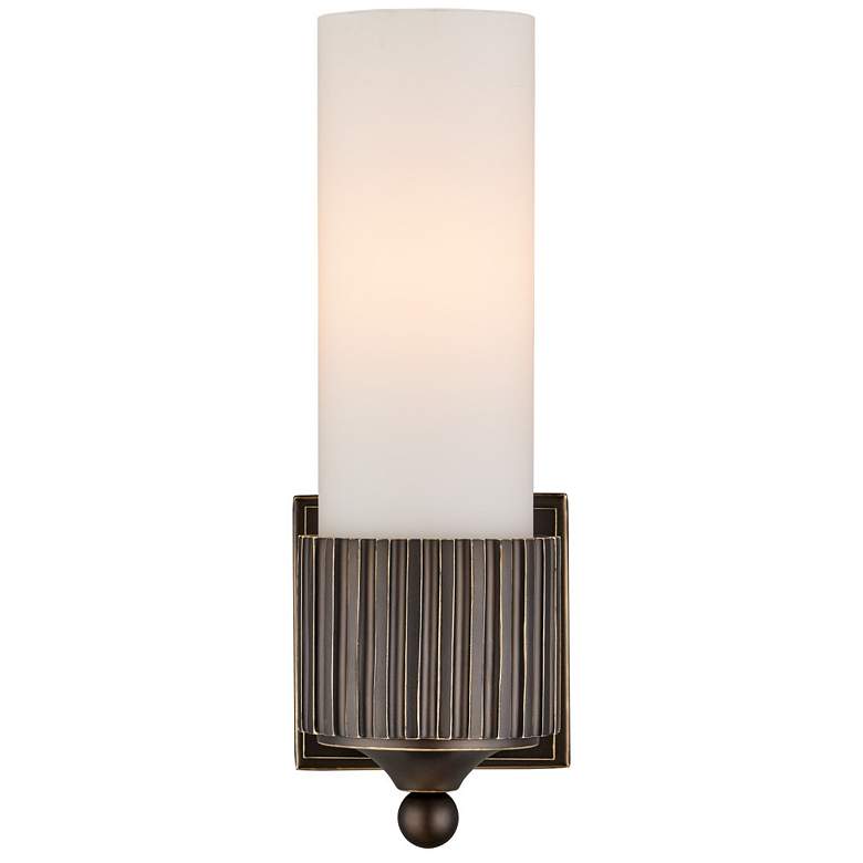 Image 3 Currey & Company Bryce 1-Light Black Bath Wall Sconce more views