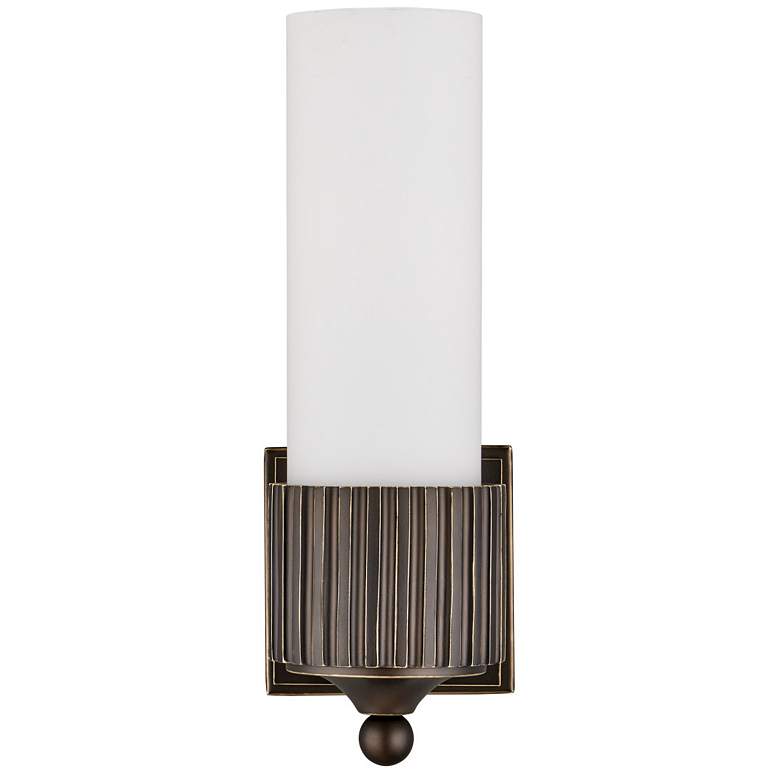 Image 4 Currey & Company Bryce 1-Light Black Bath Wall Sconce more views