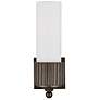 4_Currey & Company Bryce 1-Light Black Bath Wall Sconce more views