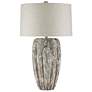 4_Currey & Company Buttress 35 1/2" Modern Stone Table Lamp more views