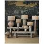 5_Currey & Company Buttress 35 1/2" Modern Stone Table Lamp more views