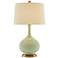 Currey & Company Cait Grass Green Table Lamp