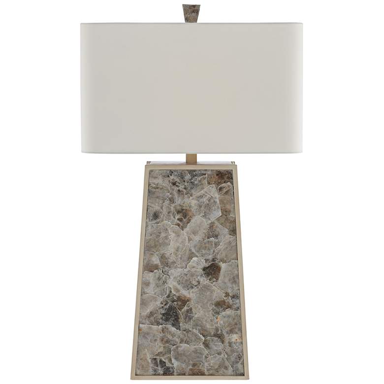 Image 2 Currey & Company Calloway 33" Modern Light Mica Table Lamp more views