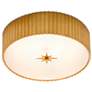 Thumbnail3 of Currey & Company Caravel 14" Modern Gold Flush Mount Ceiling Light more views