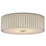 1_Currey and Company Caravel 14" Wide Silver LED Ceiling Light