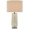 Currey and Company Carlyn Cream Ceramic Table Lamp