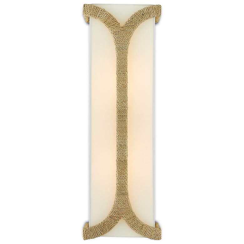 Image 3 Currey & Company Carthay Natural 2-Light Wall Sconce more views