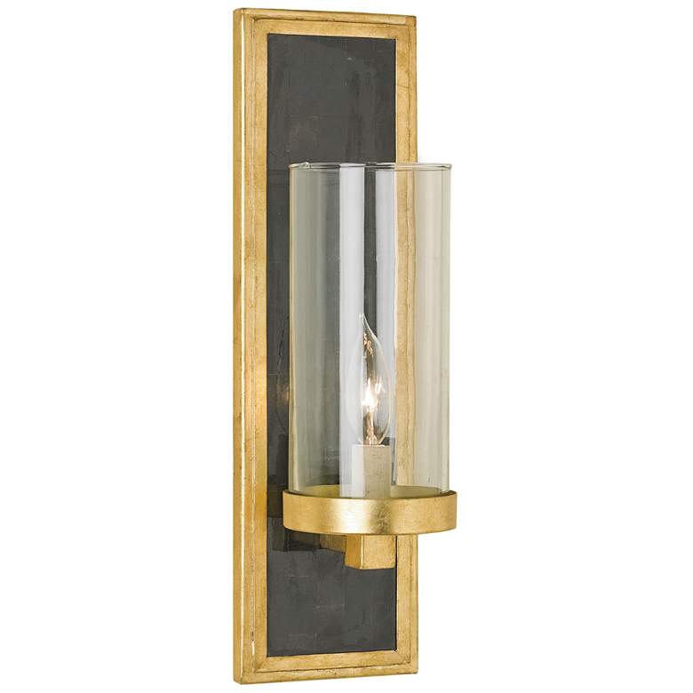 Image 1 Currey & Company Charade Gold 1-Light Wall Sconce