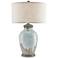 Currey & Company Chatswood 28 1/2" Blue Gray Ceramic Table Lamp