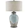 Currey &amp; Company Chatswood 28 1/2" Blue Gray Ceramic Table Lamp