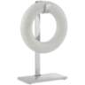 Currey and Company Circle of Life White 13 1/2"H Sculpture