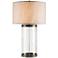 Currey And Company Clear Glass-House Tall Table Lamp